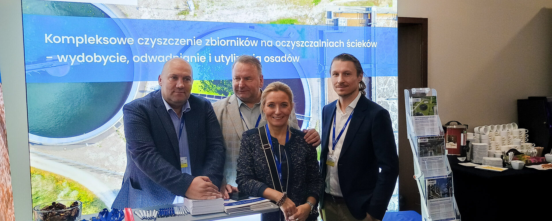 Stoisko firmy Climbex podczas Kongresu Wod-Kan-Eko 2025