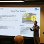 Prelegent podczas konferencji Cyfrowa i bezpieczna - transformacja przemysłu chemicznego